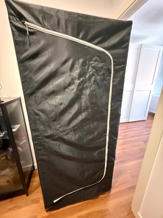 Armario de tela Ikea negro