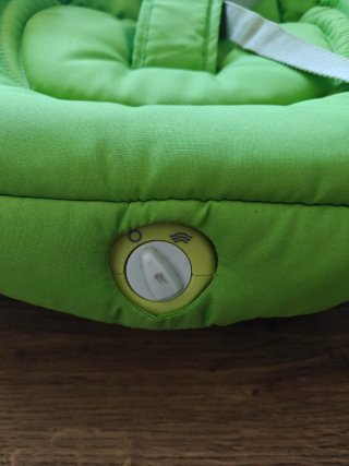 Hamaca balancín bebé verde