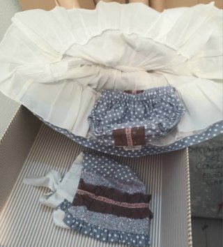 Conjunto de Fiesta (Vestido braguita Gorrito)18 m