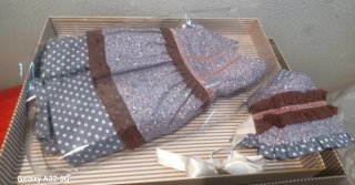 Conjunto de Fiesta (Vestido braguita Gorrito)18 m