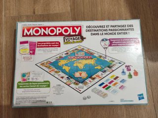 Monopoly Voyage autour du monde (Francés)