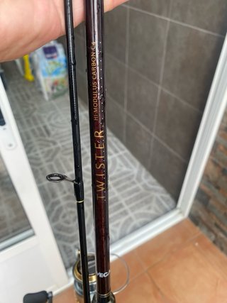 Carrete Shimano Stradic 500FB y cañas decarpfishin