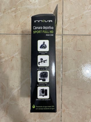 Cámara Deportiva Innova HD 1080p Sumergible