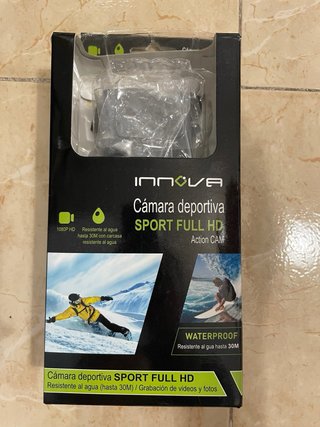 Cámara Deportiva Innova HD 1080p Sumergible