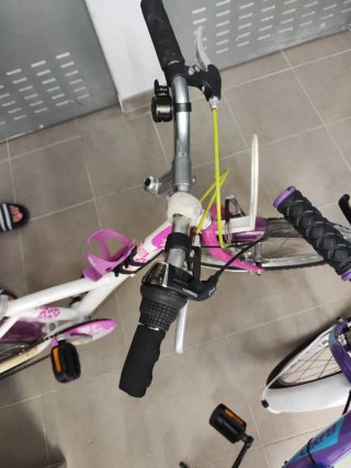 Bicicleta infantil Btwin rosa