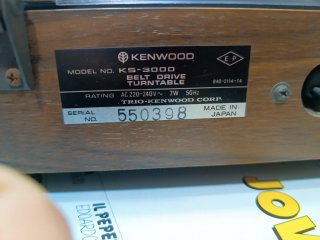 Tocadiscos Kenwood japonés
