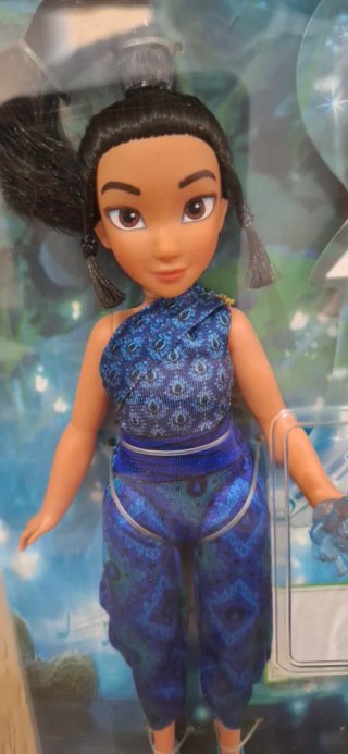 Principessa raya disney fiore luco e suoni