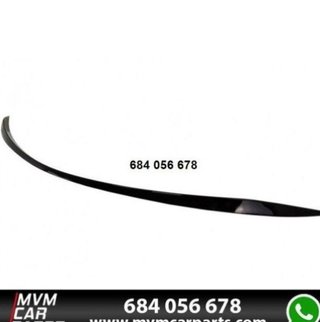 Aleron Mercedes Clase C W205 tipo C63 Negro Brillo