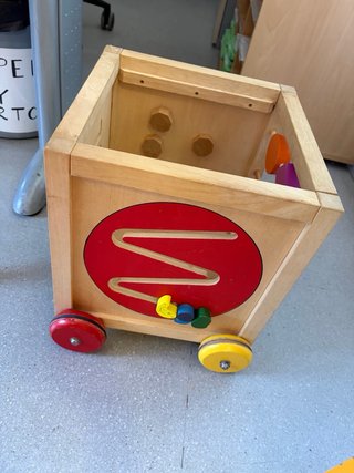 Laberinto de act de madera Montessori 5 en uno