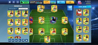 Cuenta DLS Mobile con jugadores top