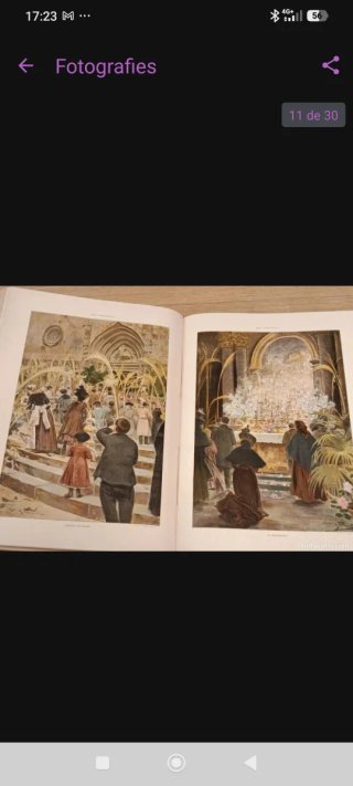7 Tomos Revista ÁLBUM SALON. Modernista 1900