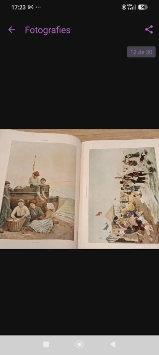 7 Tomos Revista ÁLBUM SALON. Modernista 1900