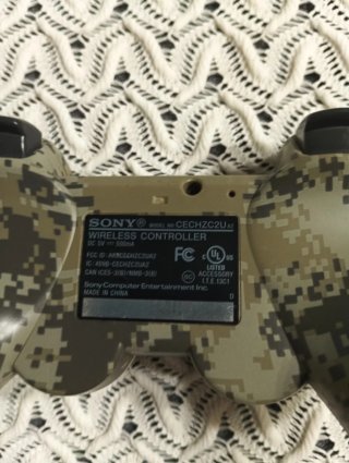 PS3 mando original DualShock 3 camuflaje 9/10