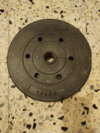 Discos de pesas 15 LBS