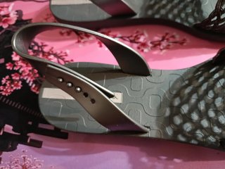 Sandalias Ipanema Talla 40 Gris Plata