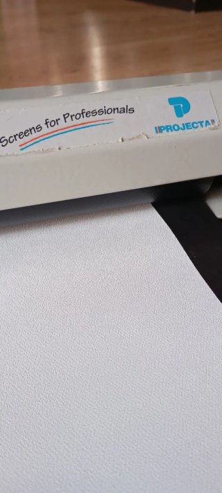 Proyector LED 4K con Pantalla Retráctil