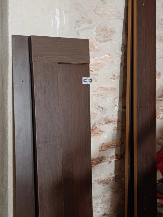 Conjunto mesitas de noche, cabecero y cama