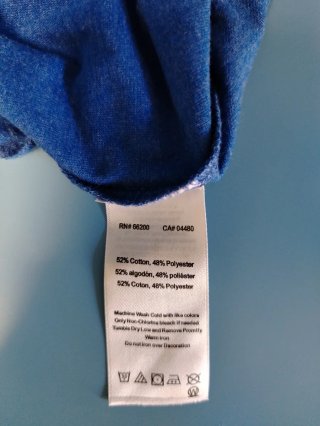 Maglia maniche corte blu asics