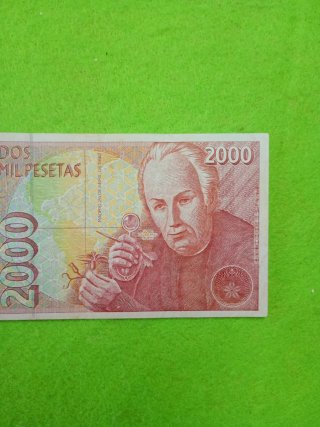 Billete 2000 Pesetas España 1992