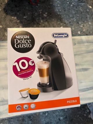 Cafetera nescafe dolce gusto