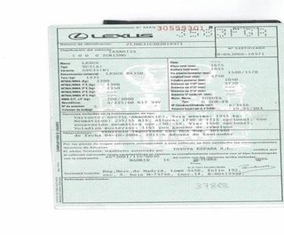 Airbag cortina tras izq lexus 62180-48011 rx 49460