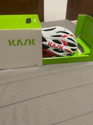 Casco Ciclismo Kask Mojito Rojo Talla M