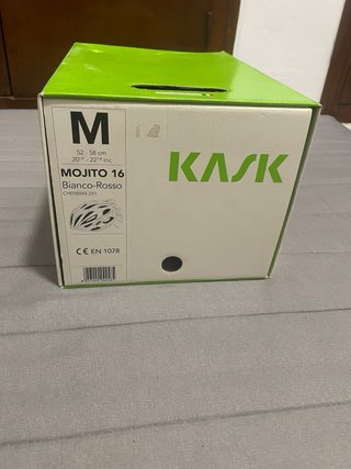 Casco Ciclismo Kask Mojito Rojo Talla M