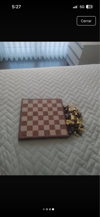 Scacchiera e dama magnetica
