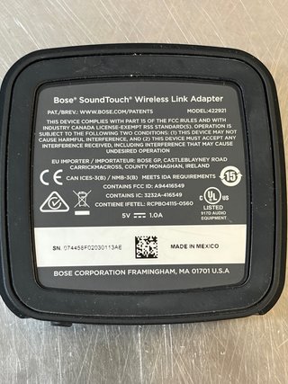 Adaptador Inalámbrico Bose Soundtouch