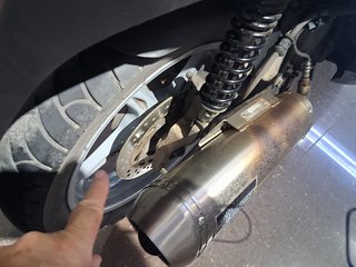 Honda SH 125 Scooter Negra/Plateada