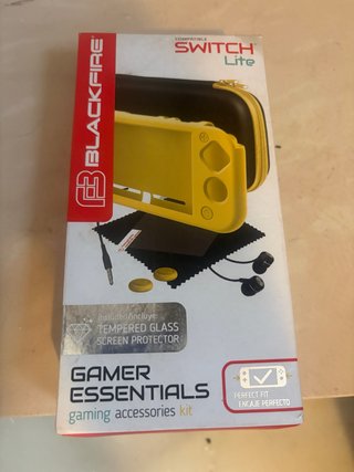 Pack Accesorios Nintendo Switch Lite Blackfire
