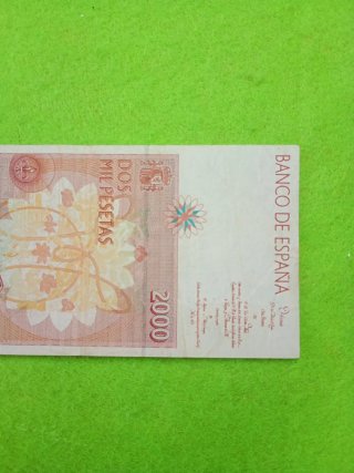 Billete 2000 Pesetas España 1992