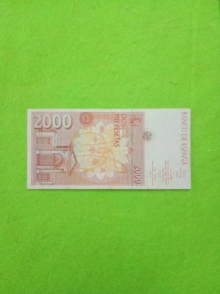 Billete 2000 Pesetas España 1992