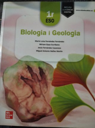 Biologia i Geologia 1r ESO