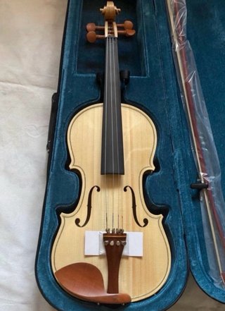 Violín 4/4 con estuche y arco