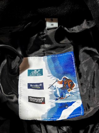CRANE pantalone tuta salopette neve sci outdoor S