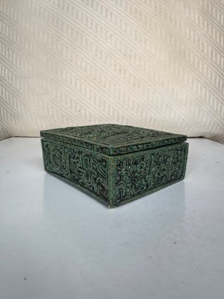 Cajas Vintage Relieve Azteca 1970