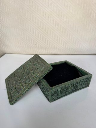Cajas Vintage Relieve Azteca 1970