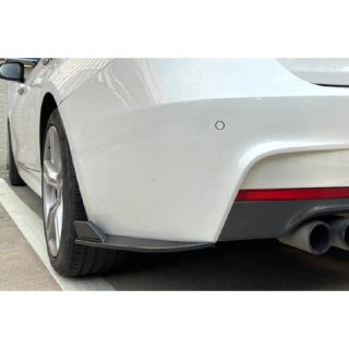 Añadidos de paragolpes trasero BMW F30 Pack M Negr