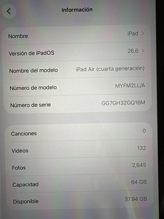 iPad Air 4ª Gen + Accesorios