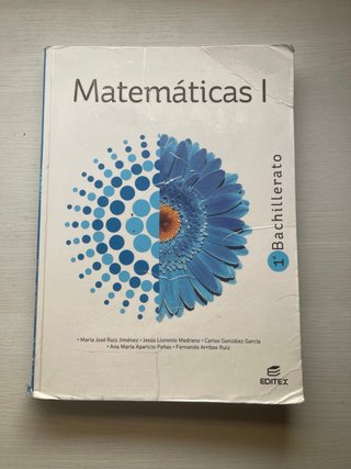 Matemáticas I 1º Bachillerato (EDITEX)