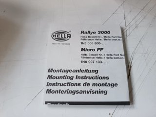 Faros Antiniebla Hella Micro FF (2 unidades)