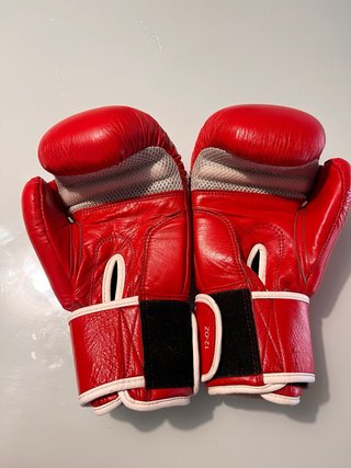 Guantes de Boxeo Top Ring Rojos 12-OZ