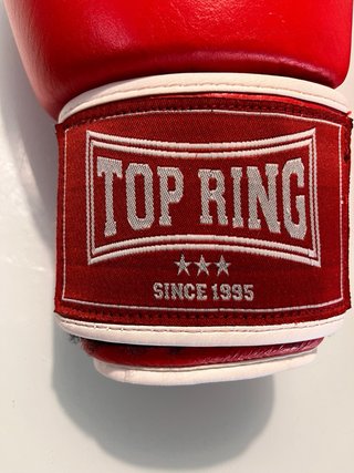 Guantes de Boxeo Top Ring Rojos 12-OZ