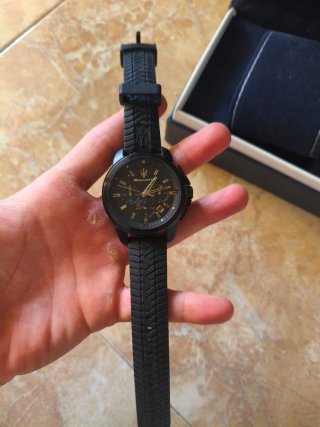 Reloj Maserati Negro
