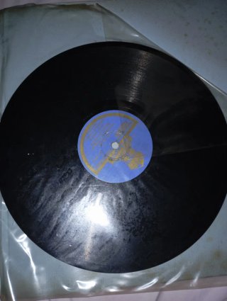 Disco Pizarra 78 RPM - Sebastián Ramos Folk Canari