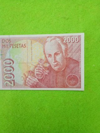 Billete de 2000 pesetas de 1992