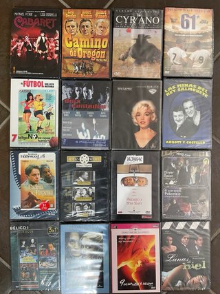 Lote 89 Películas dvd precintadas