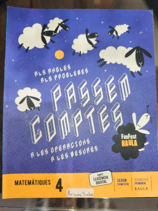 Matemàtiques 4, Segon Cicle Primària, Fanfest B...