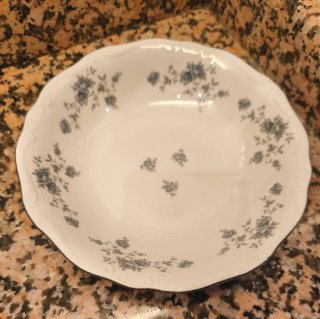 Plato hondo vintage porcelana floral
